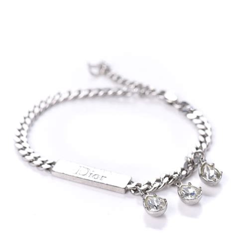 dior star bracelet silver|christian dior silver bracelet.